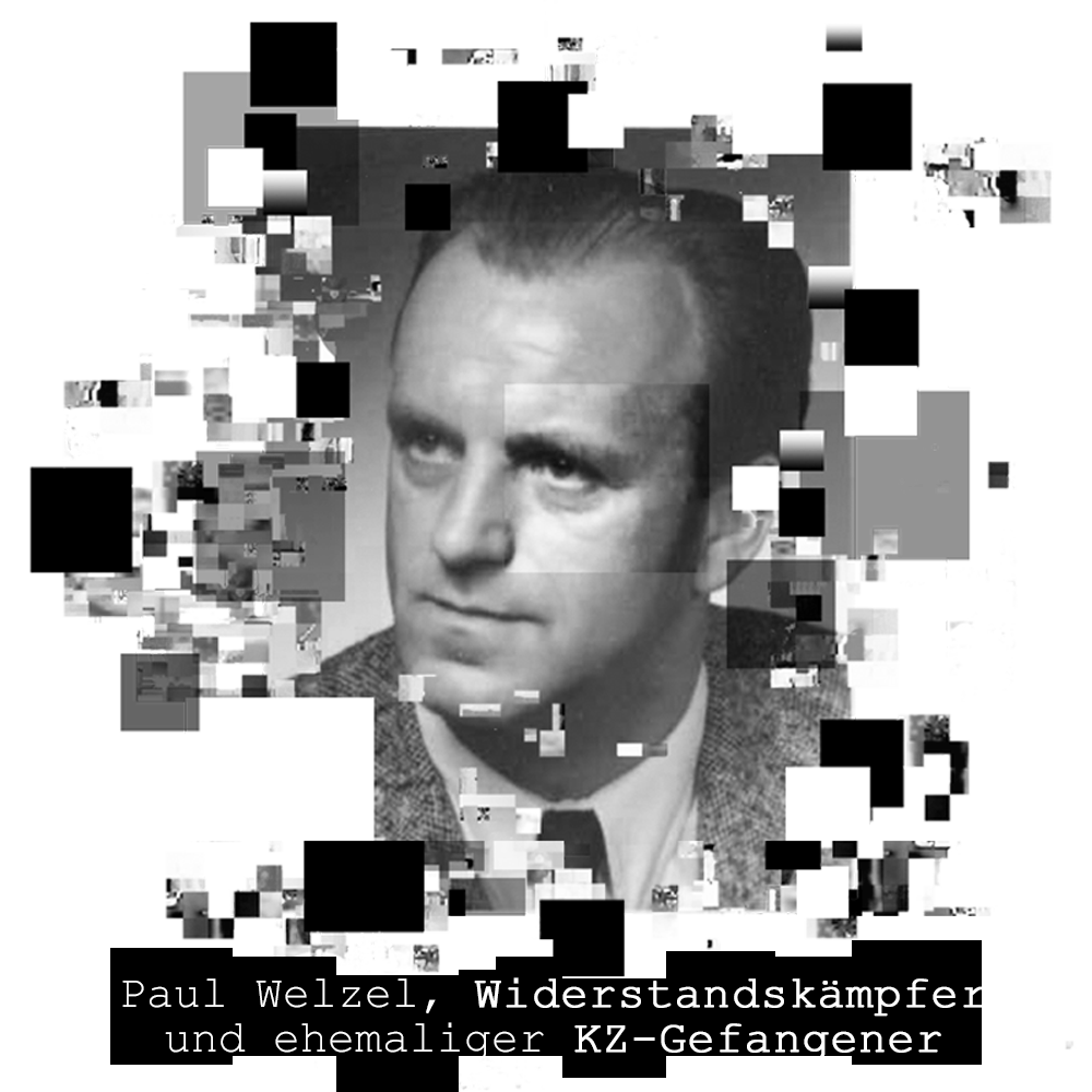 Portrait von Paul Welzel, Widerstandskämpfer und ehemaliger KZ-Gefangener
